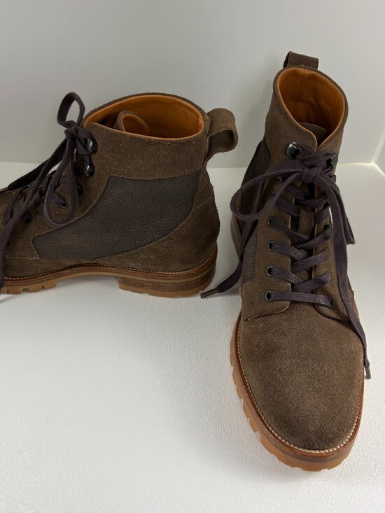 Aether Ojai City Boot Bison Brown Leather Men\'s Boots size 9